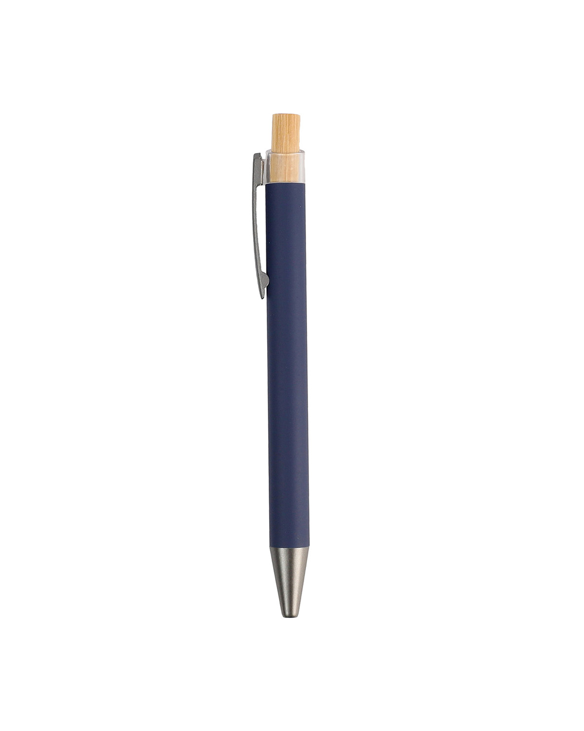 KEEN - Metal Ball Pen with Bamboo Button